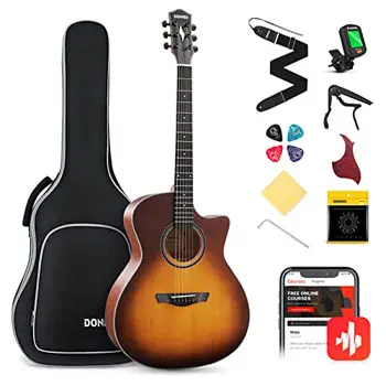 Donner Acoustic Guitar Beginner Full Size 41 Inch
