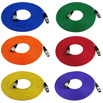 GLS Audio 25ft Mic Cable Cords