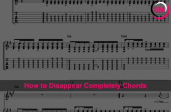 How to Disappear Completely Chords