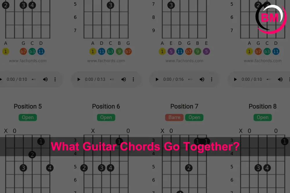 What Guitar Chords Go Together?