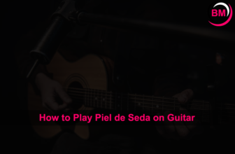 How to Play Piel de Seda on Guitar