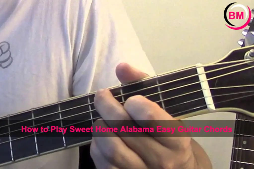 How to play sweet home alabama easy guitar chords