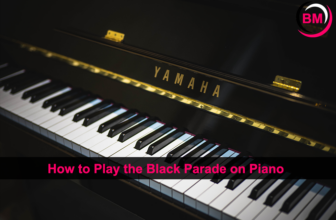 How to Play the Black Parade on Piano