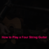 How to Play You Are My Sunshine on Guitar in 4 Easy Steps!